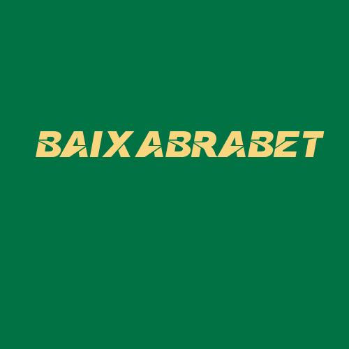 Logo da BAIXABRABET