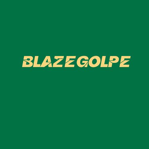 Logo da BLAZEGOLPE