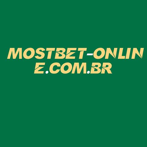 Logo da MOSTBET-ONLINE.BR